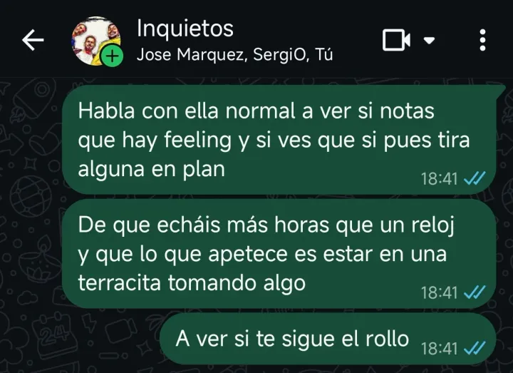Fotografía de la historia «Se nos está olvidando cómo ligar»